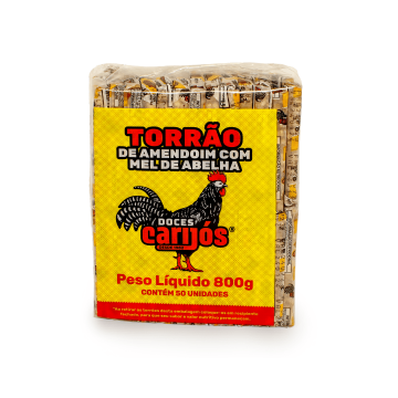 Torrão Carijós c/50und - 800g Pacote