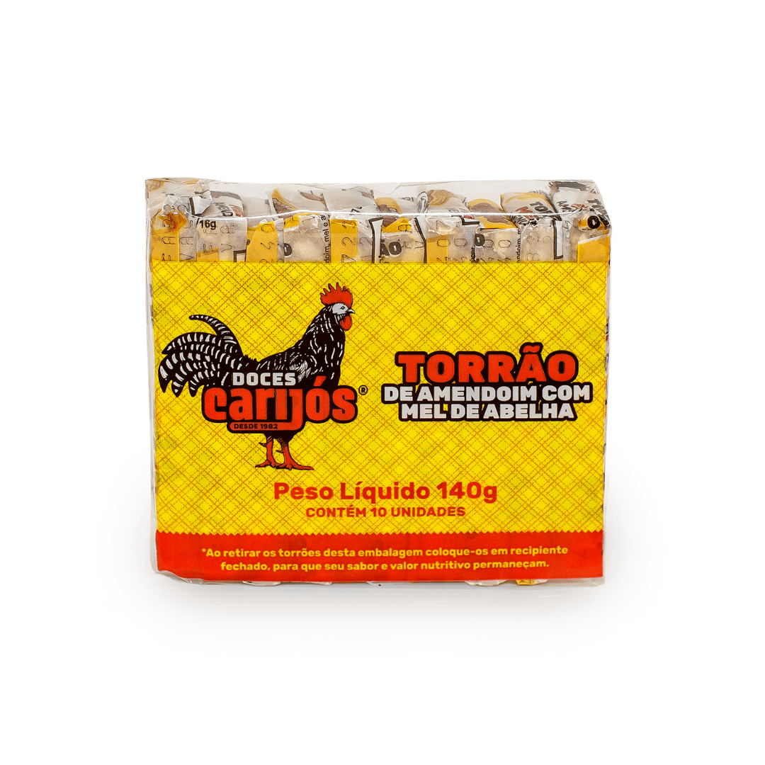 Torrão Carijós c/10und - 140g