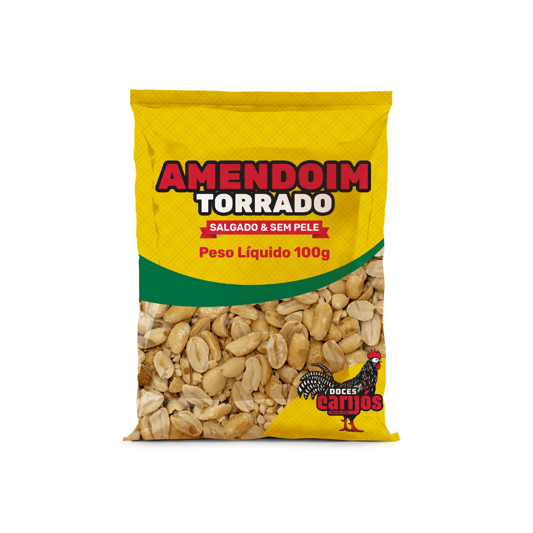 Amendoim Salgado Sem Pele 100g