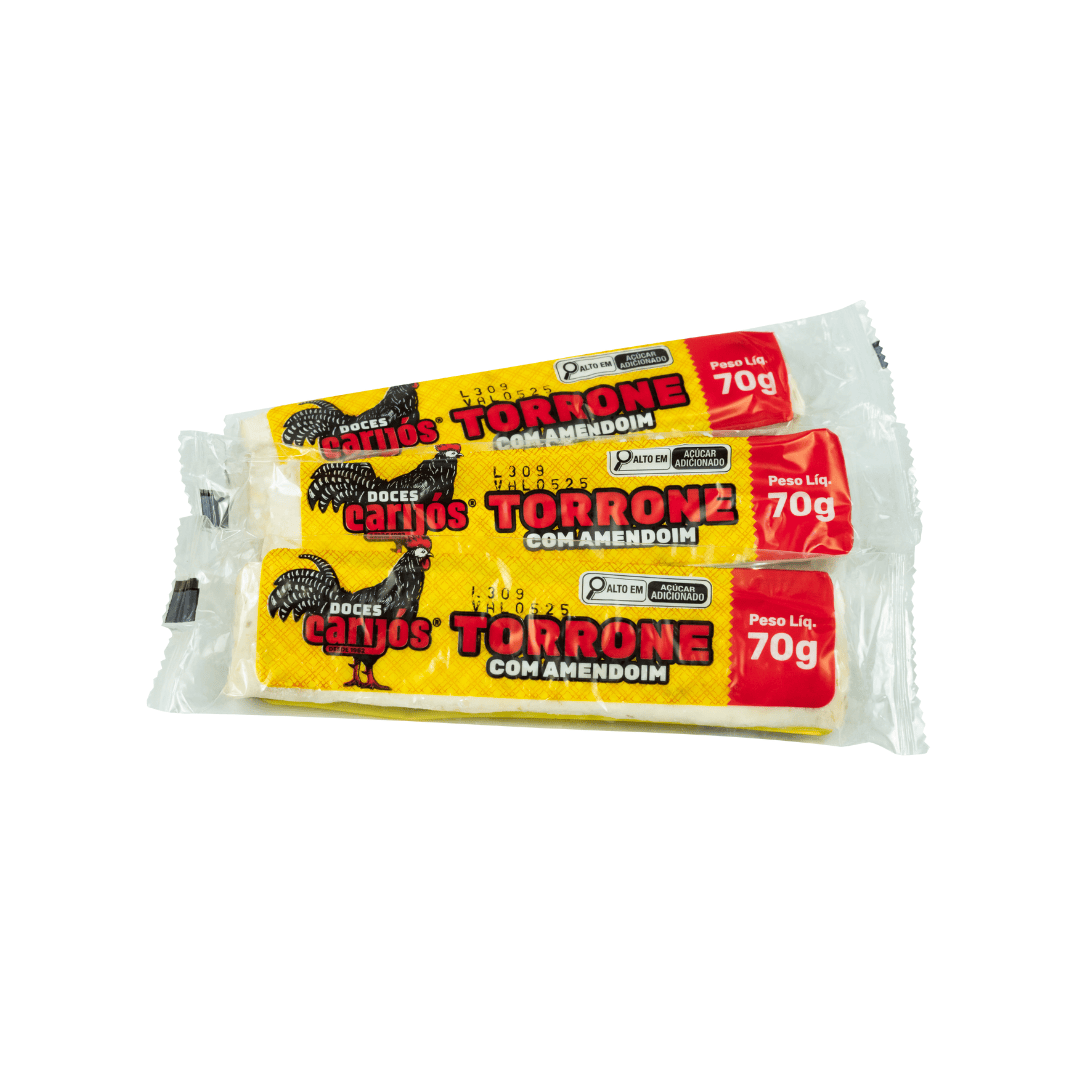 Torrone com Amendoim c/100und – 7kg